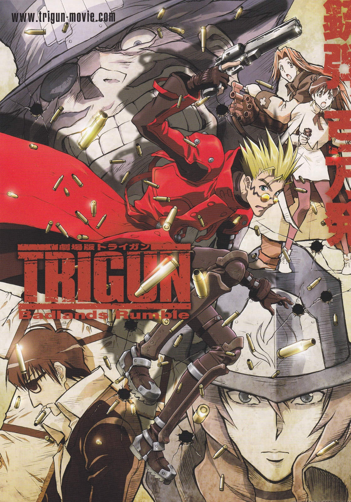 Trigun Japanese Anime Chirashi Mini Ad-Flyer Poster 2010 A