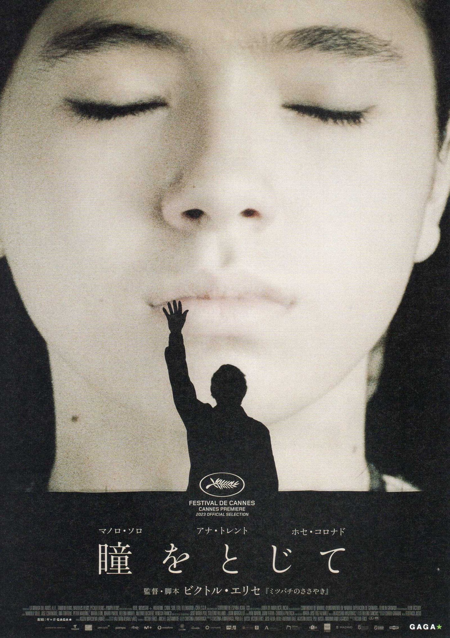 Close Your Eyes Japanese Chirashi Mini Ad-Flyer Poster 2023