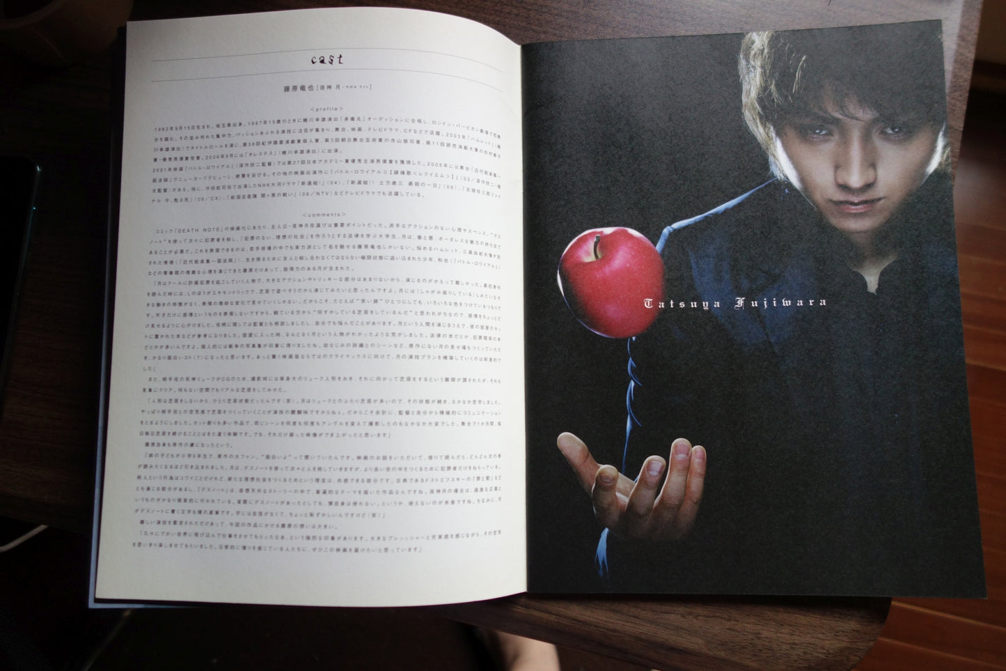 Death Note Japanese Anime Movie Program Pamphlet 2006