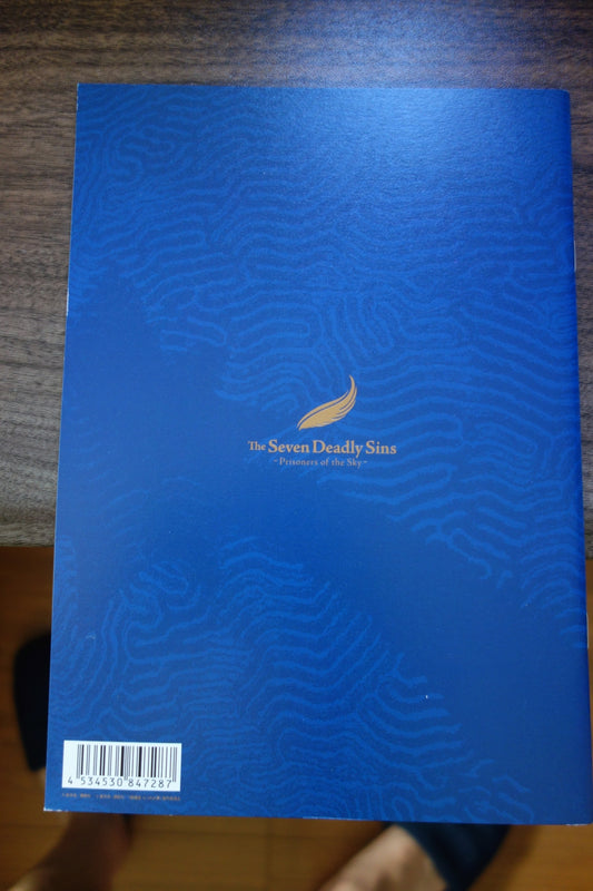 Seven Deadly Sins Prisoners of The Sky Japanese Anime Movie Program Pamphlet 2018