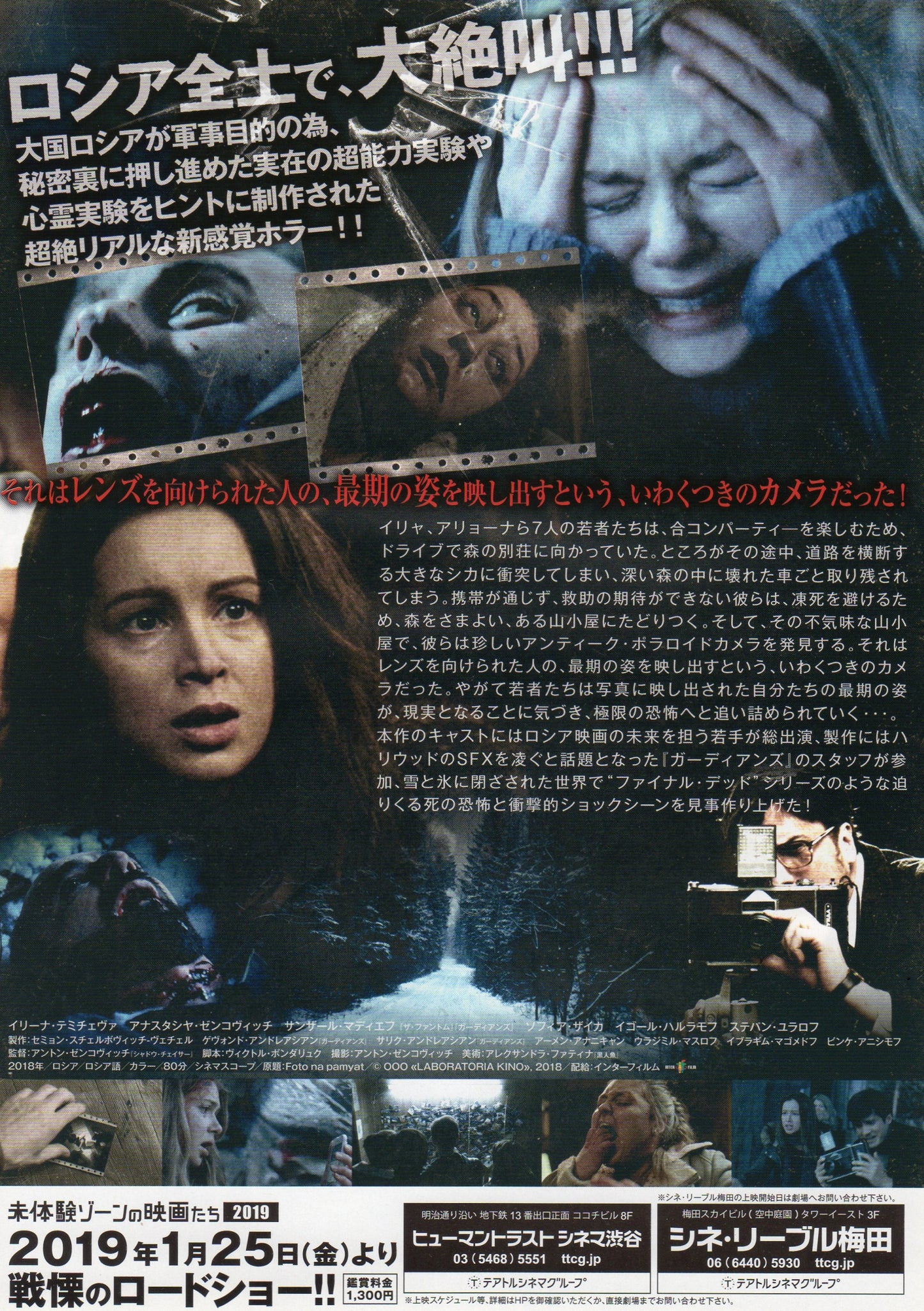 Deadly Still Japanese Chirashi Mini Ad-Flyer Poster 2018