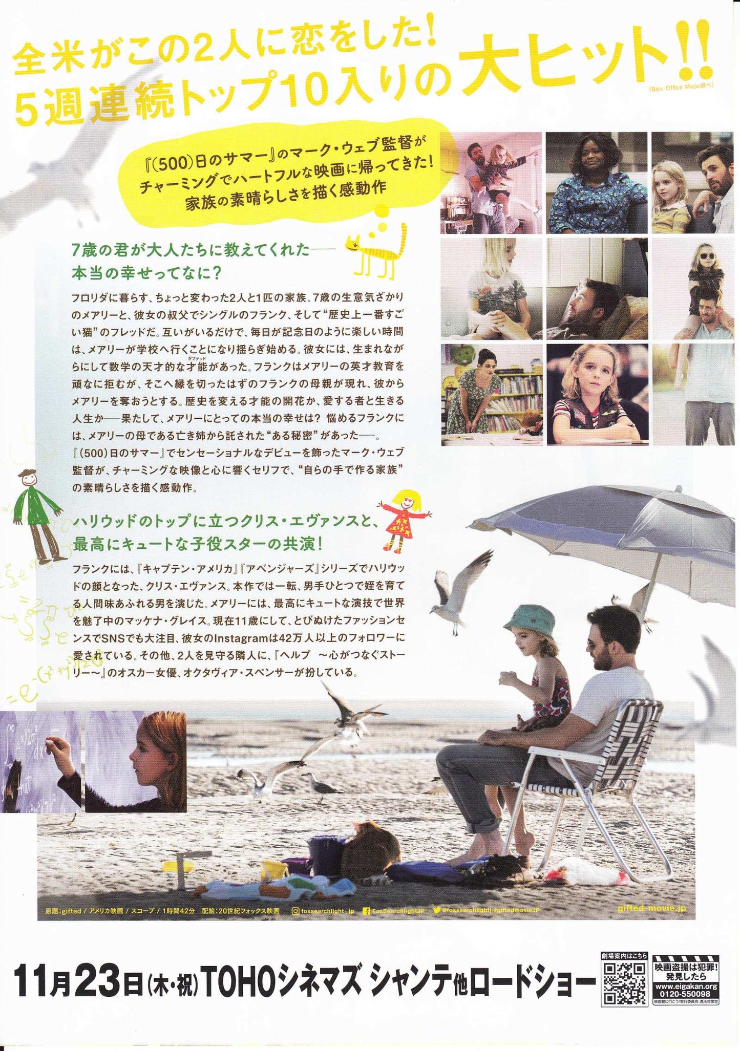 Gifted Japanese Chirashi Mini Ad-Flyer Poster 2017