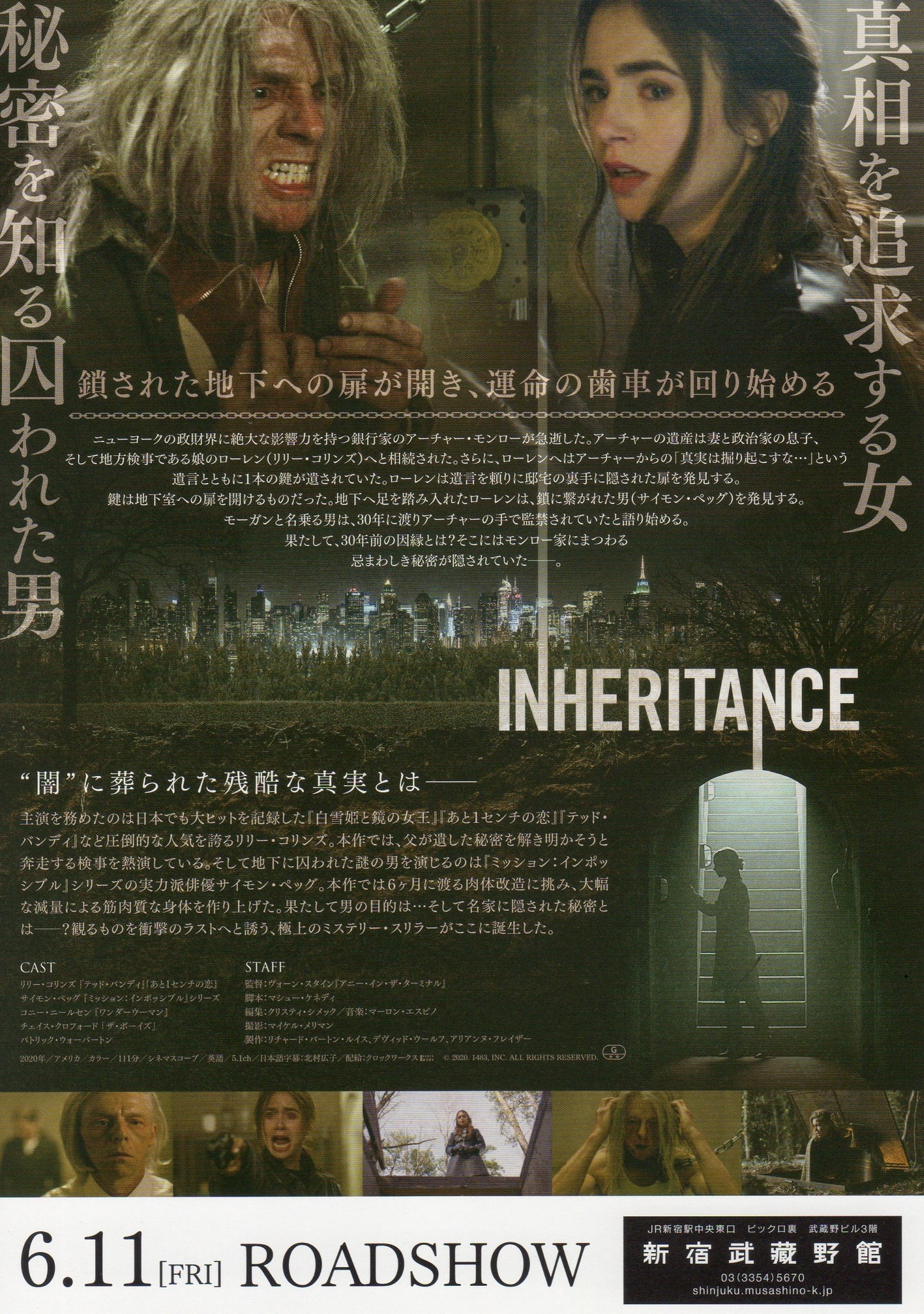 Inheritance Japanese Chirashi Mini Ad-Flyer Poster 2020