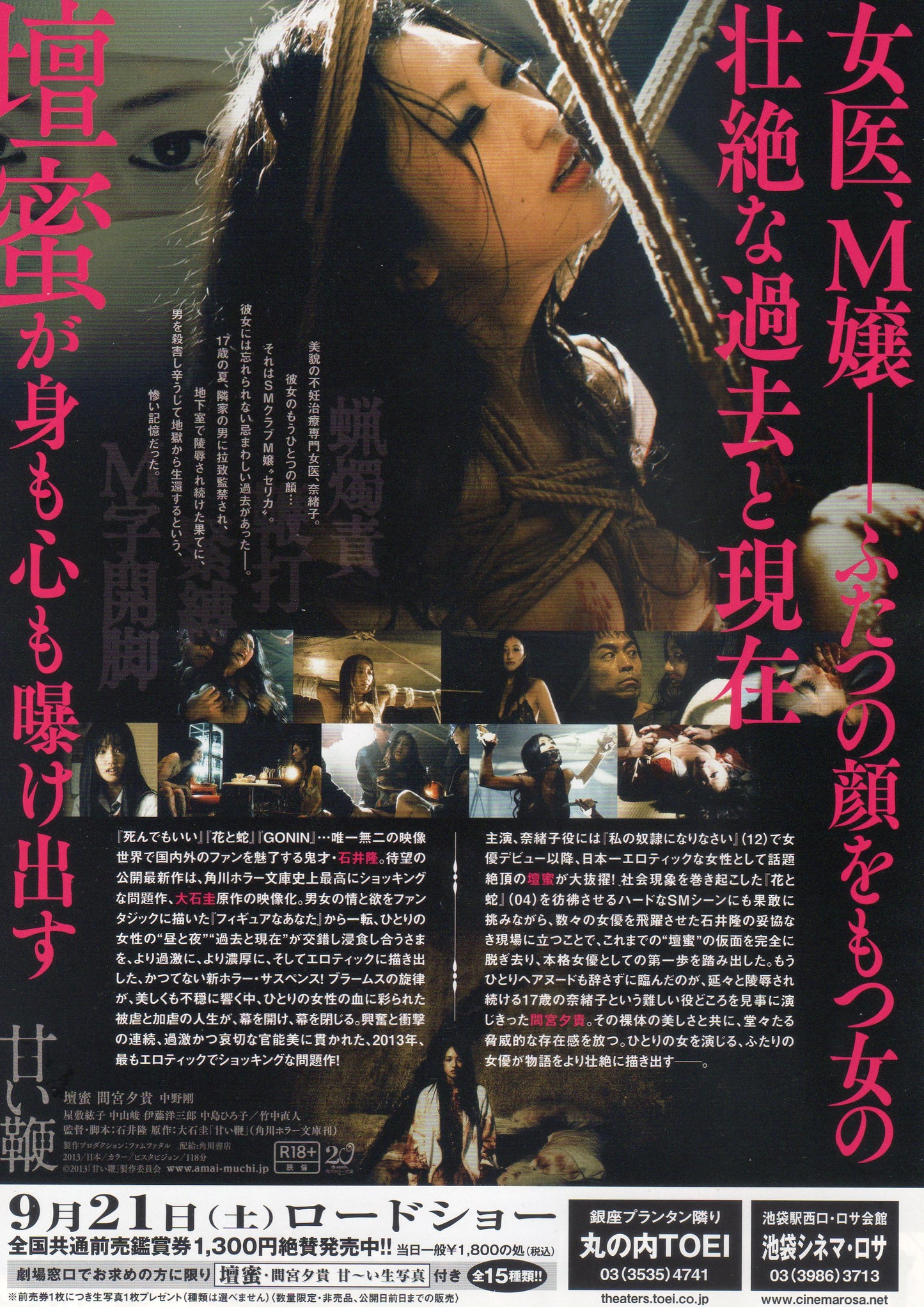 Sweet Whip Japanese Chirashi Mini Ad-Flyer Poster 2013