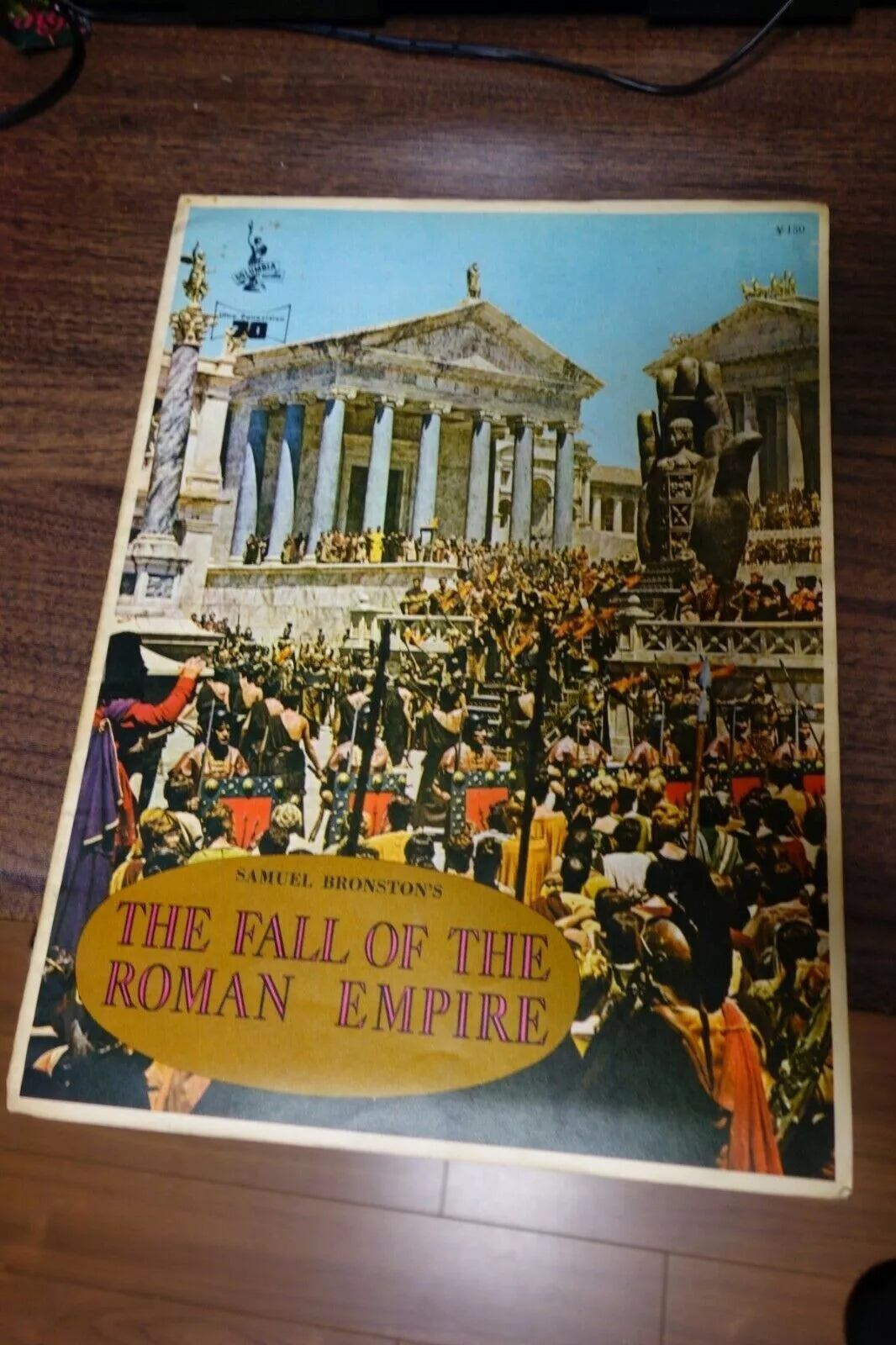 The Fall of The Roman Empire Japanese Movie Program Pamphlet 1964