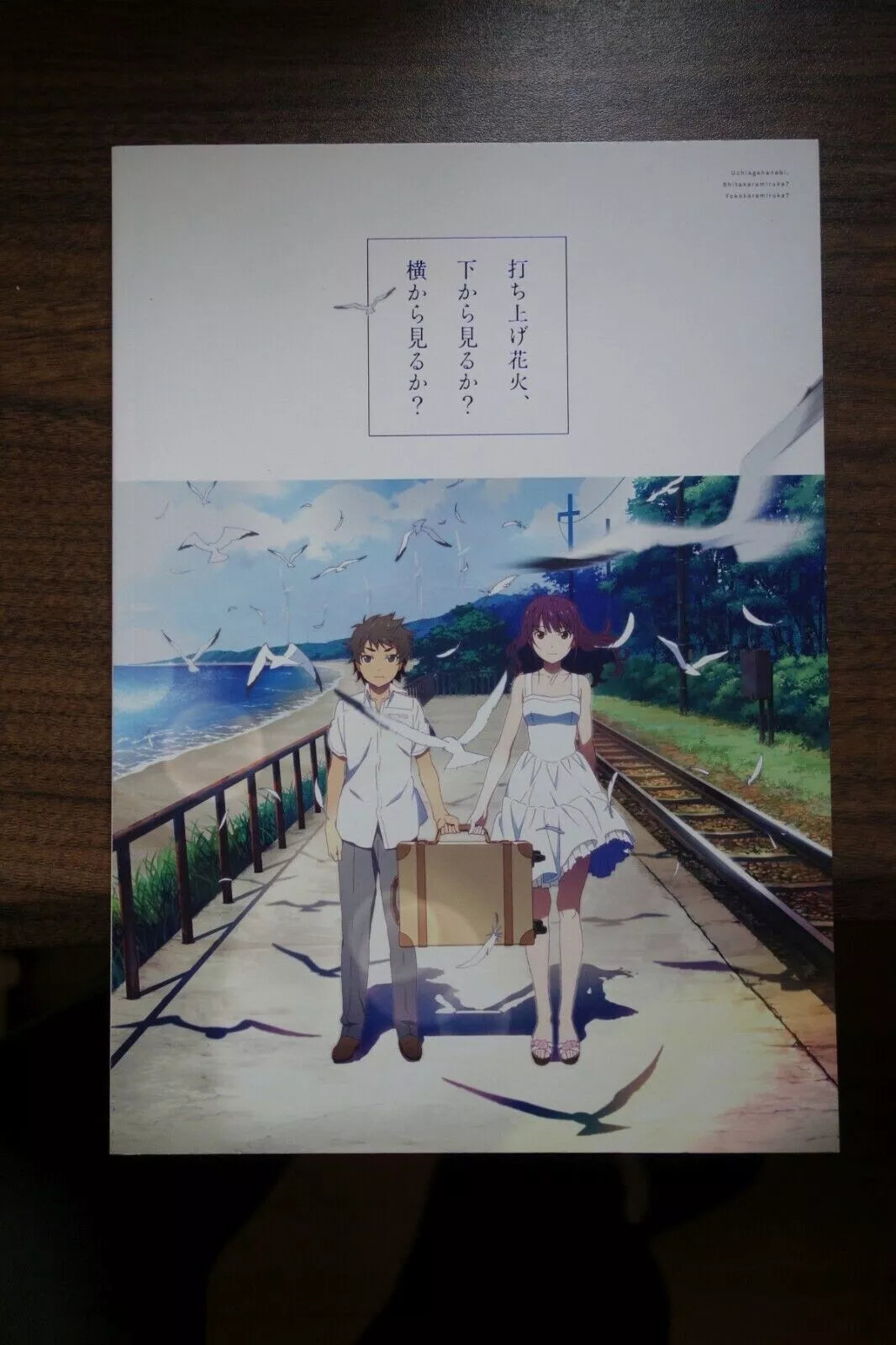 Fireworks Japanese Anime Movie Program Pamphlet 2017 Shunji Iwai