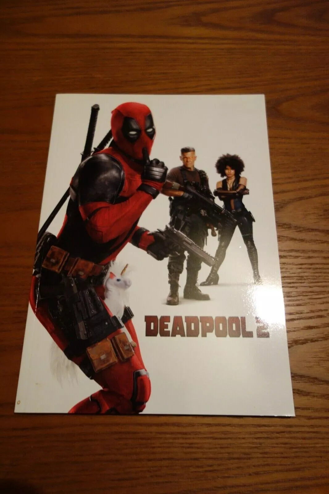 Deadpool 2 Japanese Movie Program Pamphlet 2018