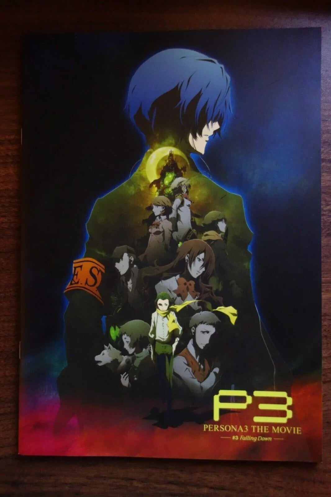 Persona 3 Falling Down Japanese Anime Movie Program Pamphlet 2015