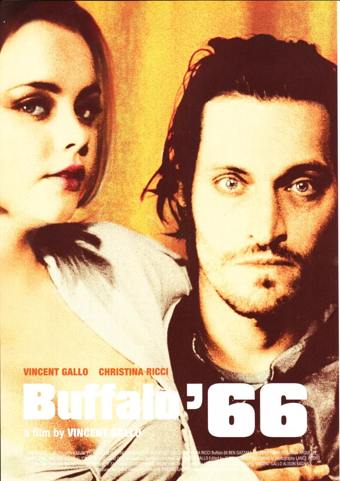 Buffalo '66 Japanese Chirashi Mini Ad-Flyer Poster 1998-2021 R Gallo Ricci