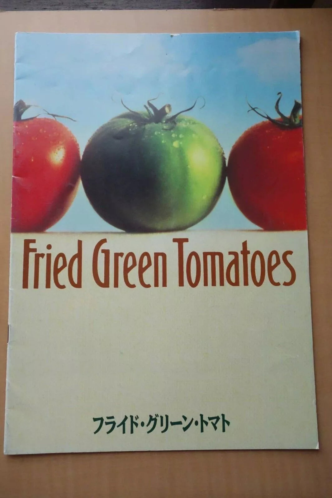 Fried Green Tomatoes Japanese Movie Program Pamphlet 1991