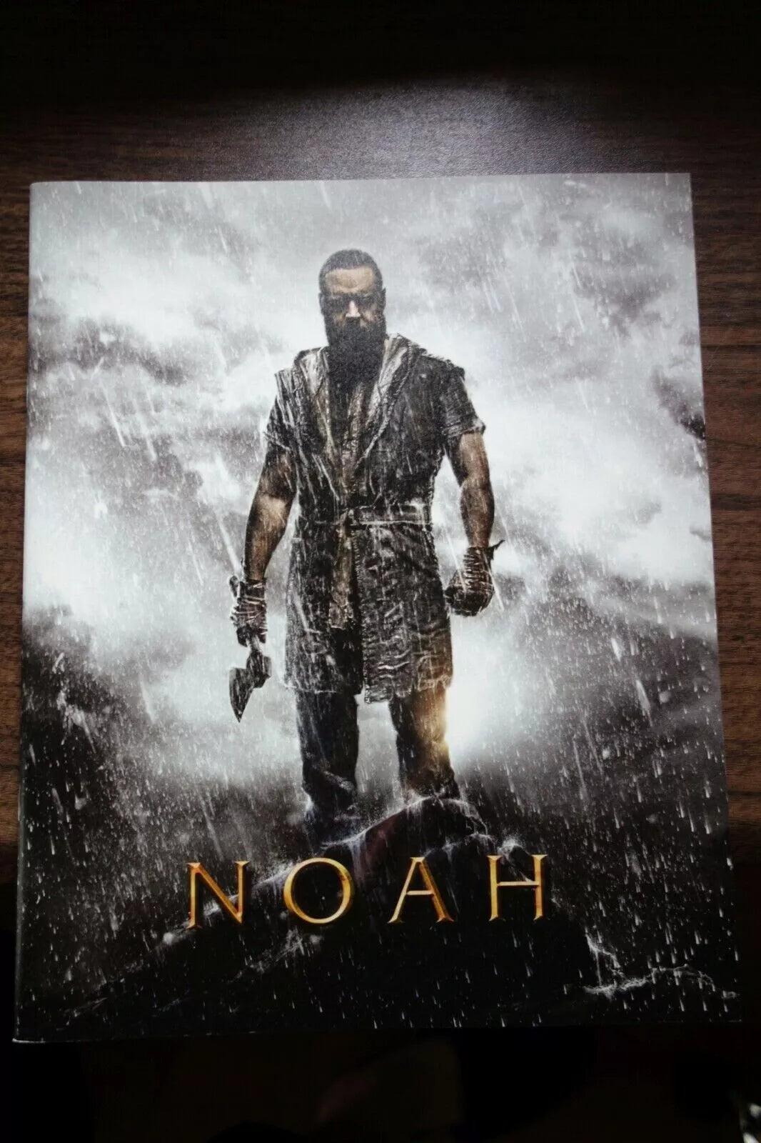 Noah Japanese Movie Program Pamphlet 2014 Connelly