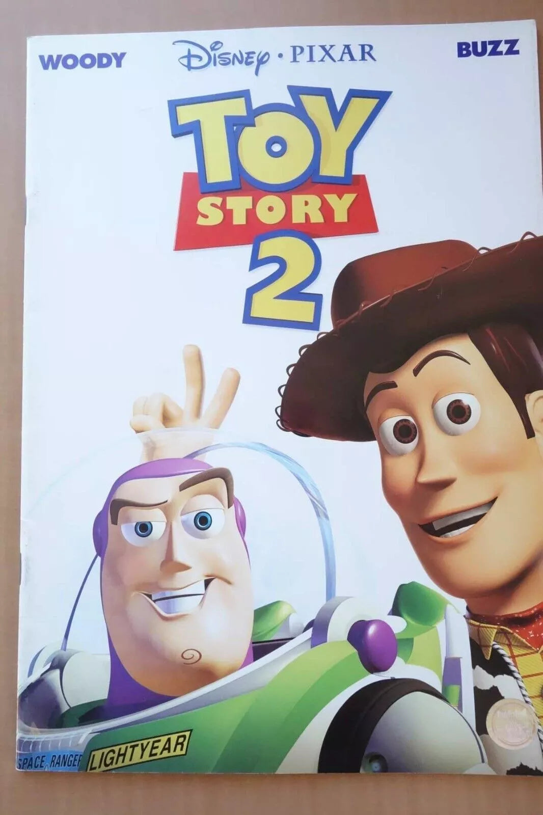Toy Story 2 Japanese Anime Movie Program Pamphlet 1999