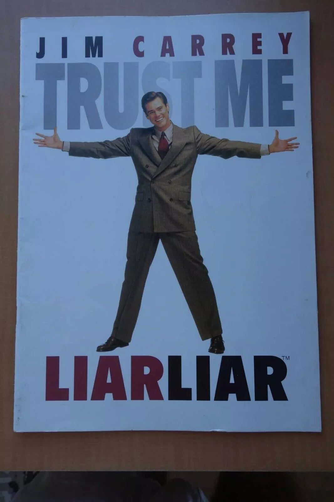 Liar Liar Japanese Movie Program Pamphlet 1997