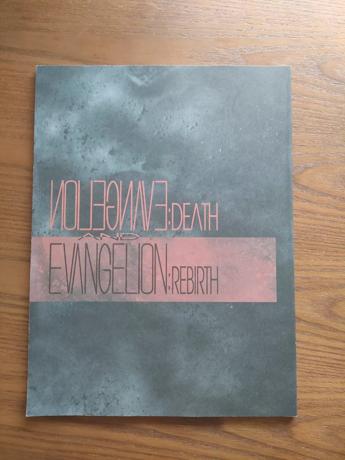 Evangelion Death And Rebirth Japanese Anime Movie Program Pamphlet 1997 B