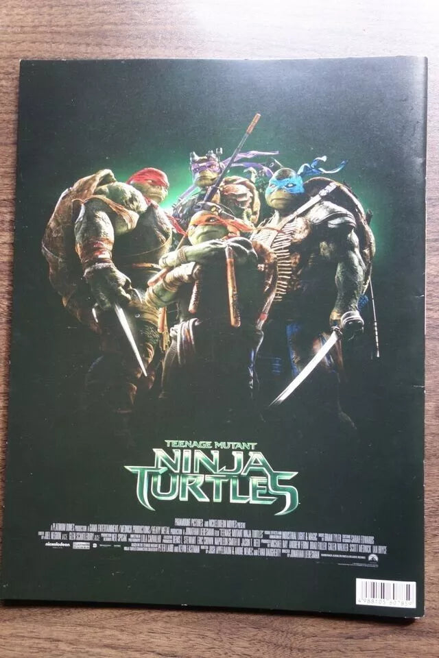 Teenage Mutant Ninja Turtles Japanese Anime Film Movie Program Pamphlet 2014