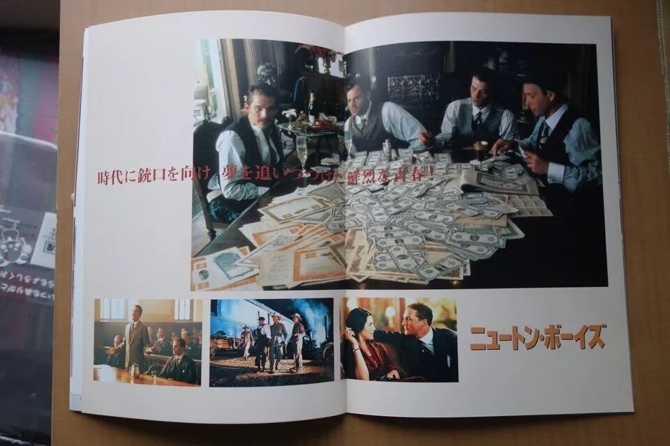 The Newton Boys Japanese Movie Program Pamphlet 1998