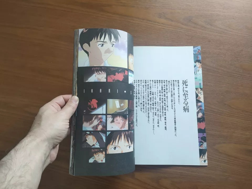 Evangelion Death And Rebirth Japanese Anime Movie Program Pamphlet 1997 B