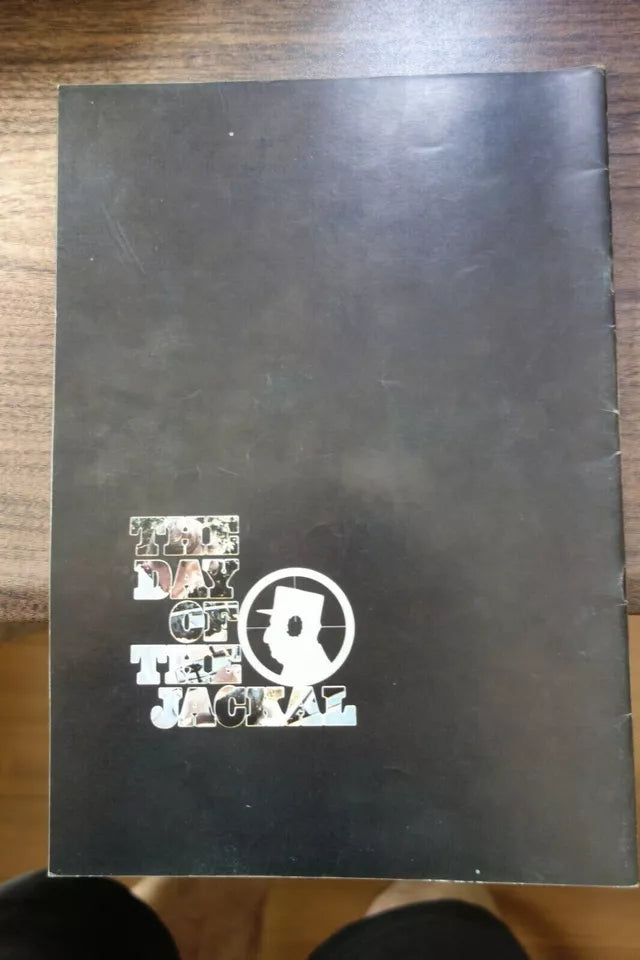 The Day of The Jackal Japanese Movie Program Pamphlet 1973