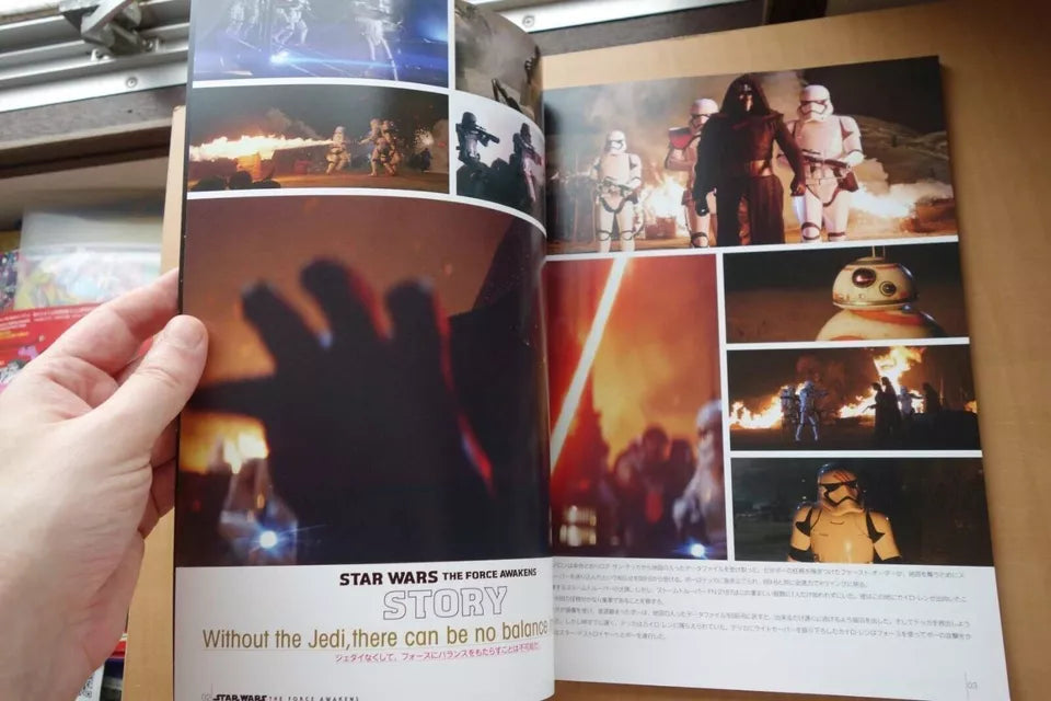 Star Wars The Force Awakens Japanese Movie Program Pamphlet 2015 Memorial 2