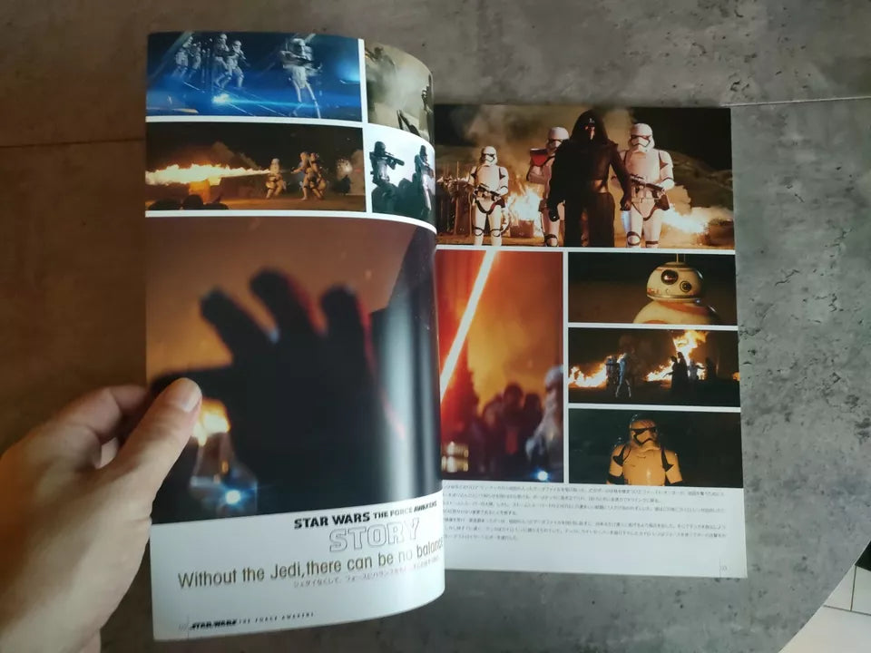 Star Wars The Force Awakens Japanese Movie Program Pamphlet 2015