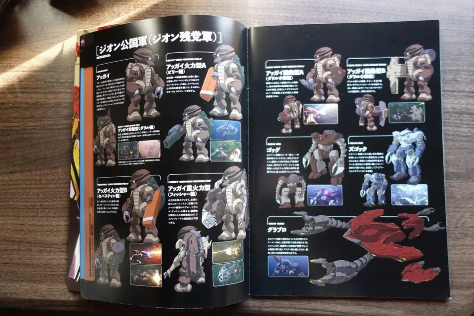 Gundam Thunderbolt Bandit Flower Japanese Anime Film Movie Program Pamphlet 2017