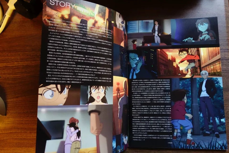 Detective Conan Zero The Enforcer Japanese Anime Movie Program Pamphlet 2018