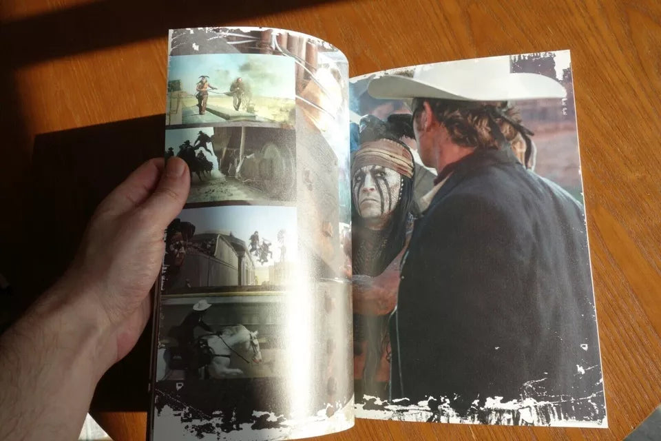 The Lone Rangers Japanese Movie Program Pamphlet 2013