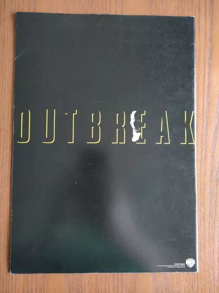 Outbreak Japanese Movie Program Pamphlet 1995