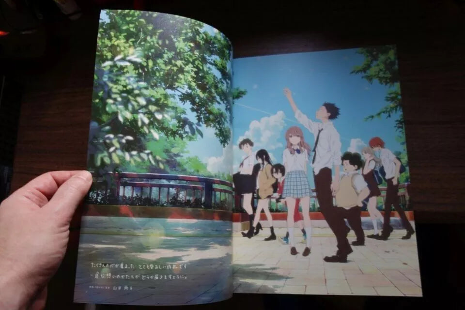 A Silent Voice Japanese Anime Movie Program Pamphlet 2016