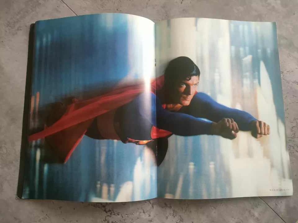 Superman Japanese Movie Program Pamphlet 1978