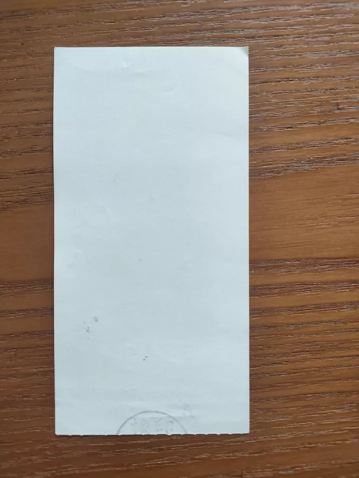 Seven Japanese Cinema Ticket Stub 1995 Fincher Pitt