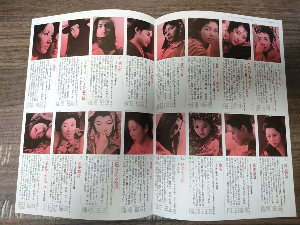 Actress Spirit Festival Jimbocho Japanese Chirashi Mini Ad-Flyer Poster 2024 4p