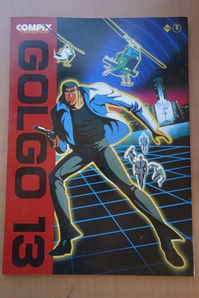 Golgo 13 Japanese Anime Movie Program Pamphlet 1983