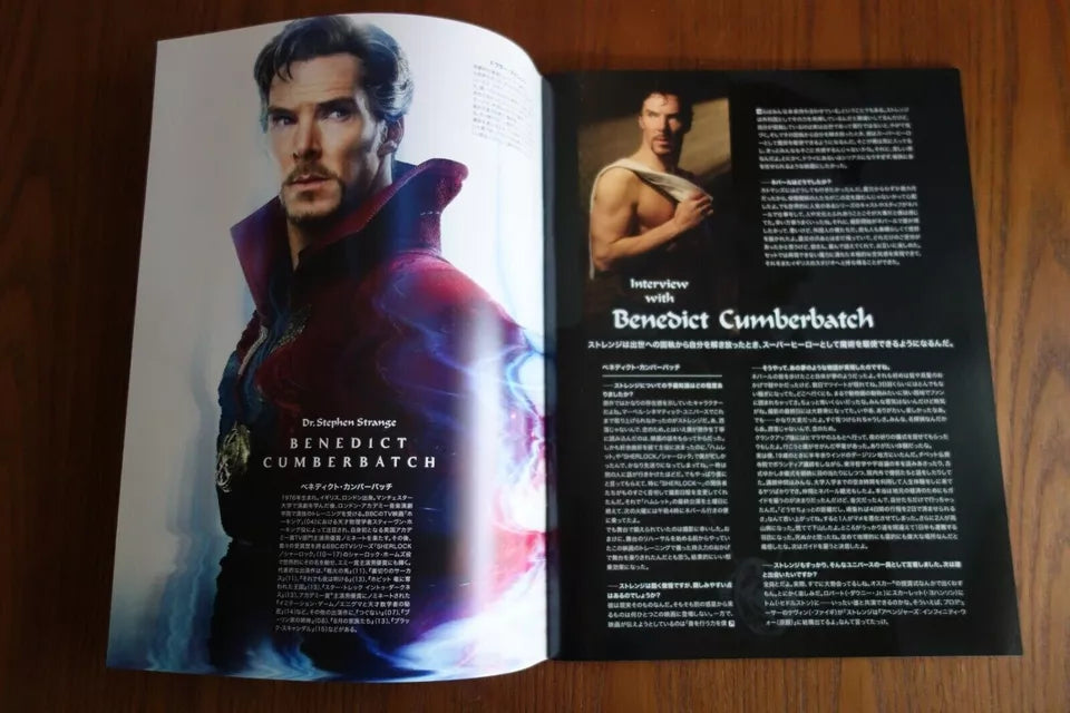 Doctor Strange Japanese Movie Program Pamphlet 2016 Marvel