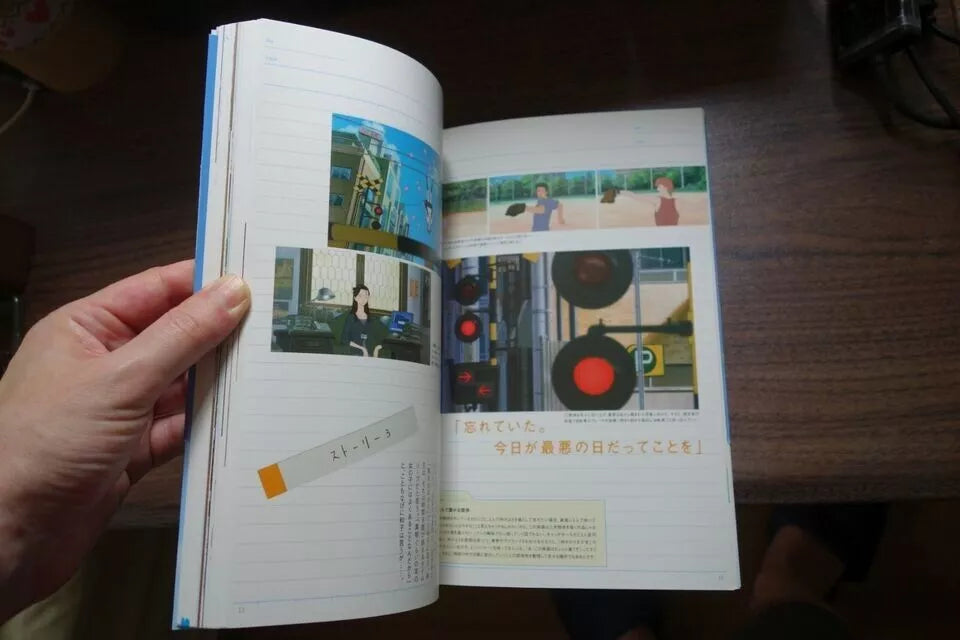 Girl Who Leapt Through Time Japanese Anime Movie Program Pamphlet 2006
