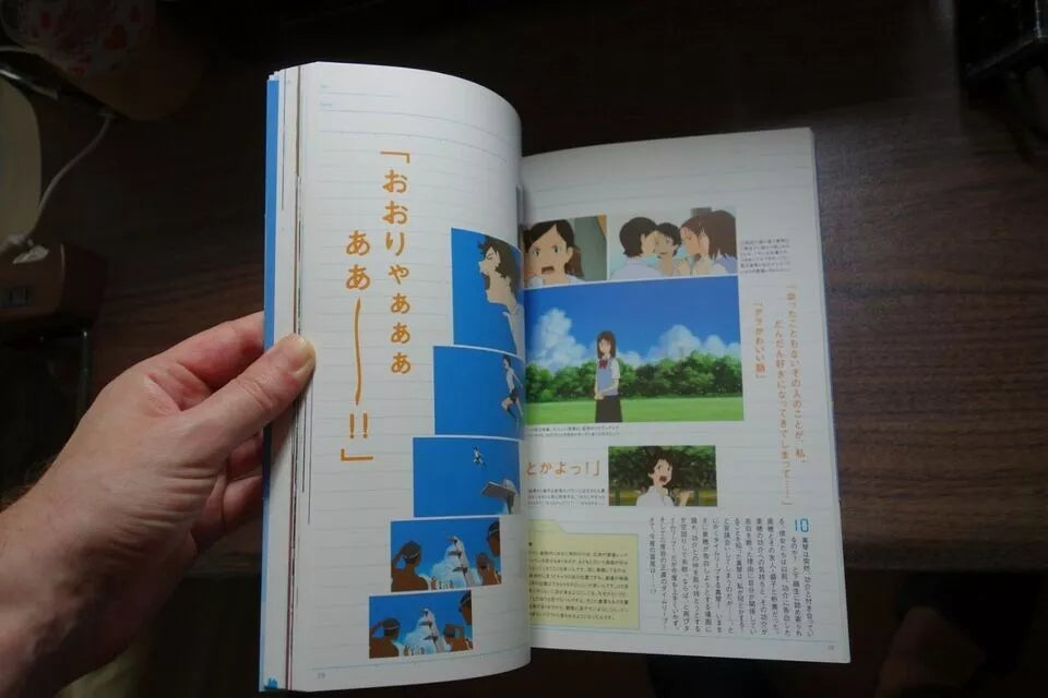 Girl Who Leapt Through Time Japanese Anime Movie Program Pamphlet 2006