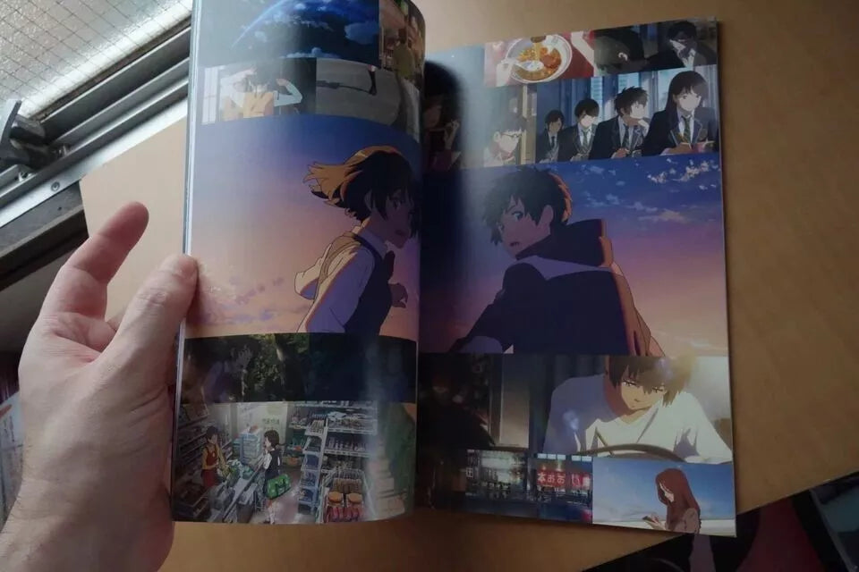 Your Name Japanese Anime Movie Program Pamphlet 2016 Makoto Shinkai