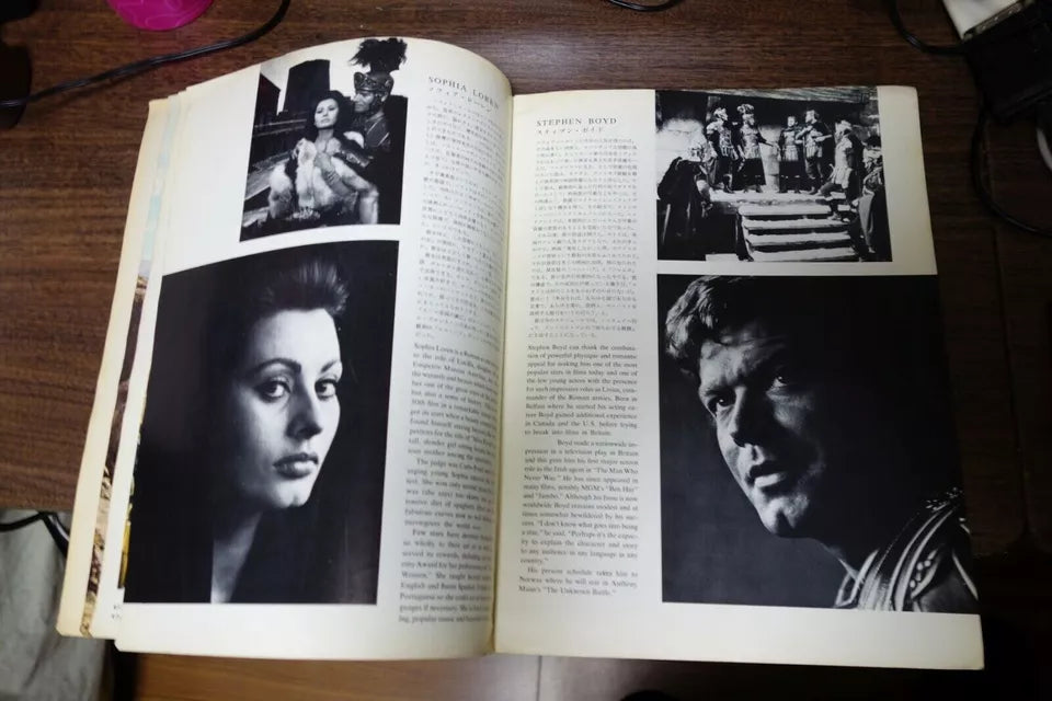 The Fall of The Roman Empire Japanese Movie Program Pamphlet 1964