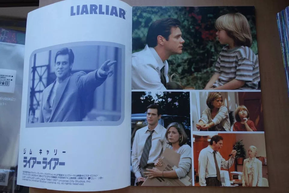 Liar Liar Japanese Movie Program Pamphlet 1997