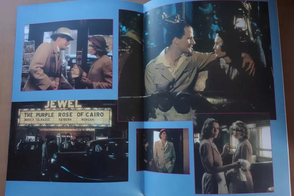 The Purple Rose of Cairo Japanese Movie Program Pamphlet 1985 Woody Allen