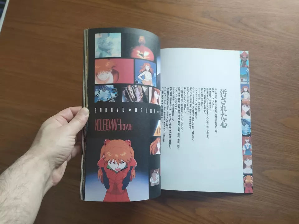 Evangelion Death And Rebirth Japanese Anime Movie Program Pamphlet 1997 B