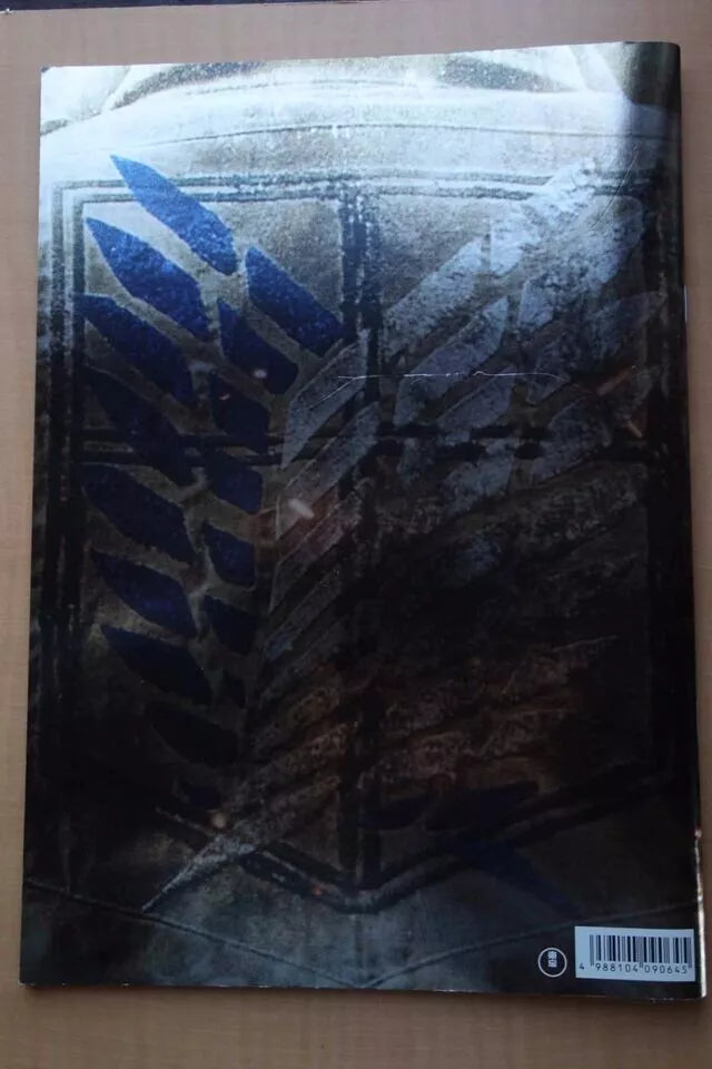 Attack On Titan Japanese Anime Movie Program Pamphlet 2015
