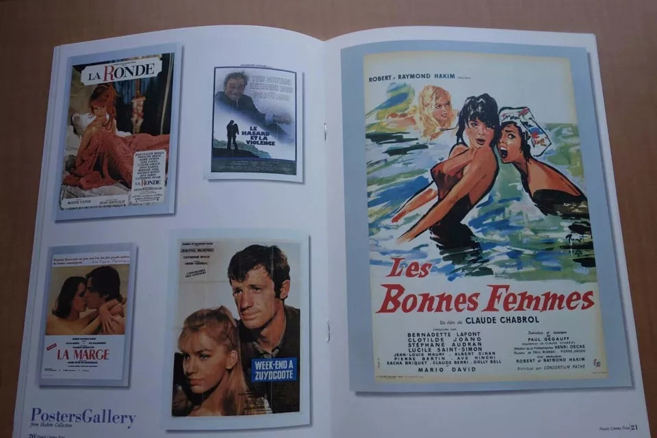 French Cinema Fest Japanese Movie Program Pamphlet 1995
