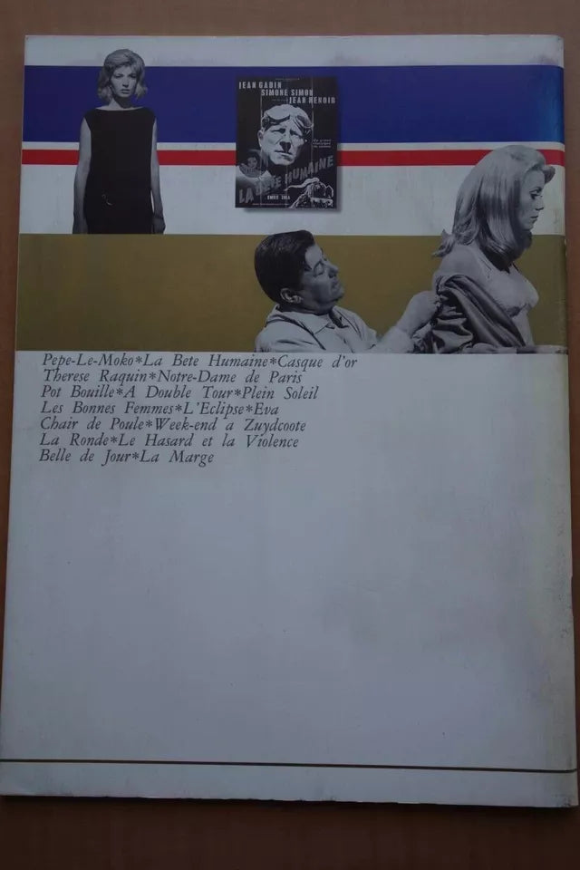 French Cinema Fest Japanese Movie Program Pamphlet 1995