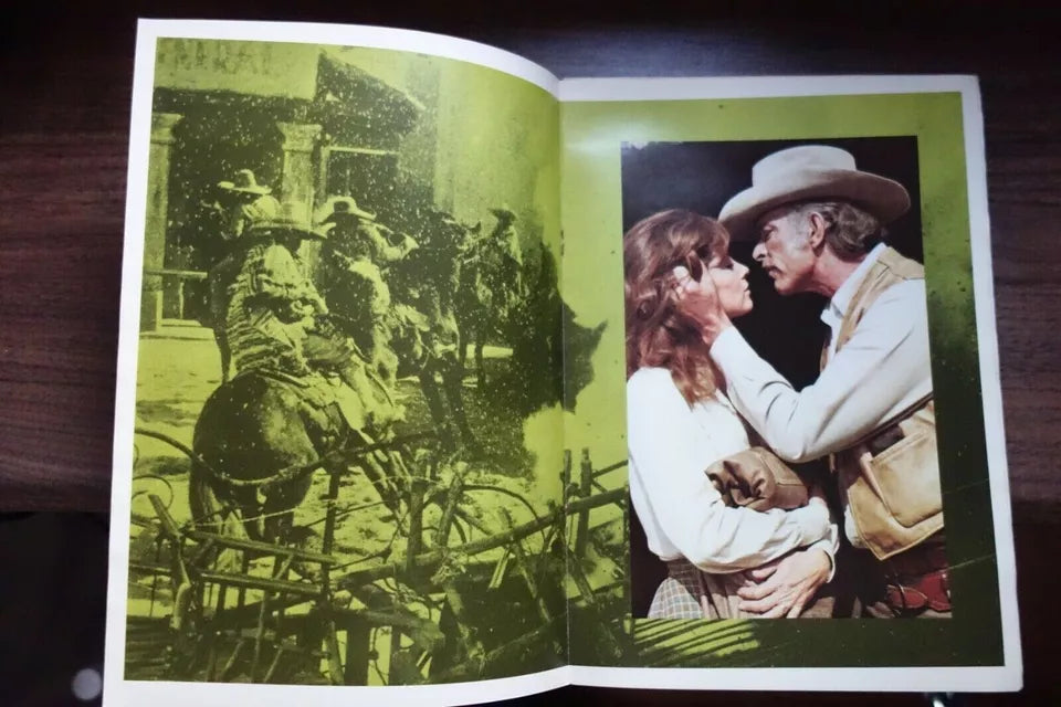 The Magnificent Seven Ride Japanese Movie Program Pamphlet 1972
