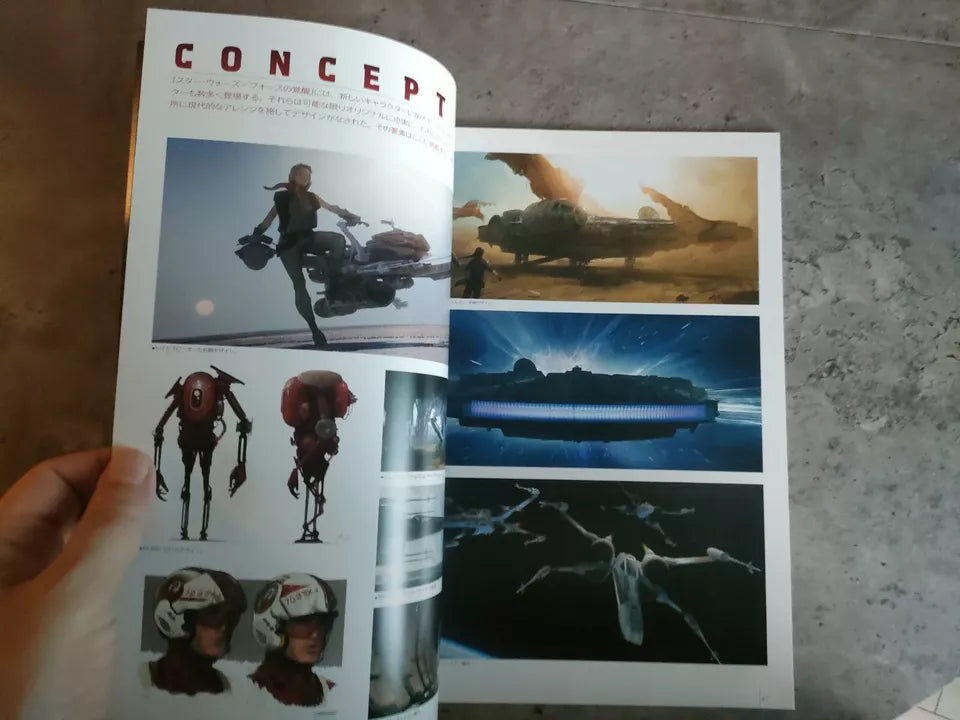 Star Wars The Force Awakens Japanese Movie Program Pamphlet 2015