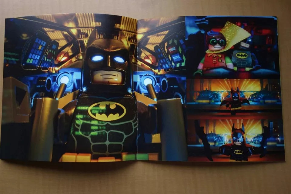The Lego Batman Movie Japanese Anime Movie Program Pamphlet 2017 Animation