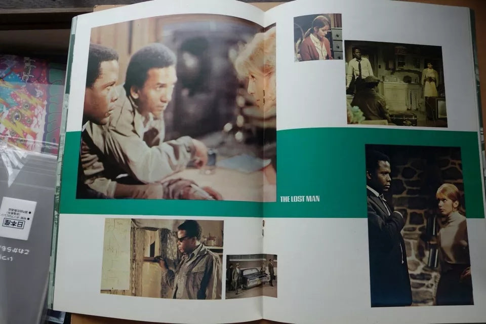 The Lost Man Japanese Movie Program Pamphlet 1969 Poitier