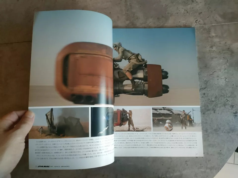 Star Wars The Force Awakens Japanese Movie Program Pamphlet 2015