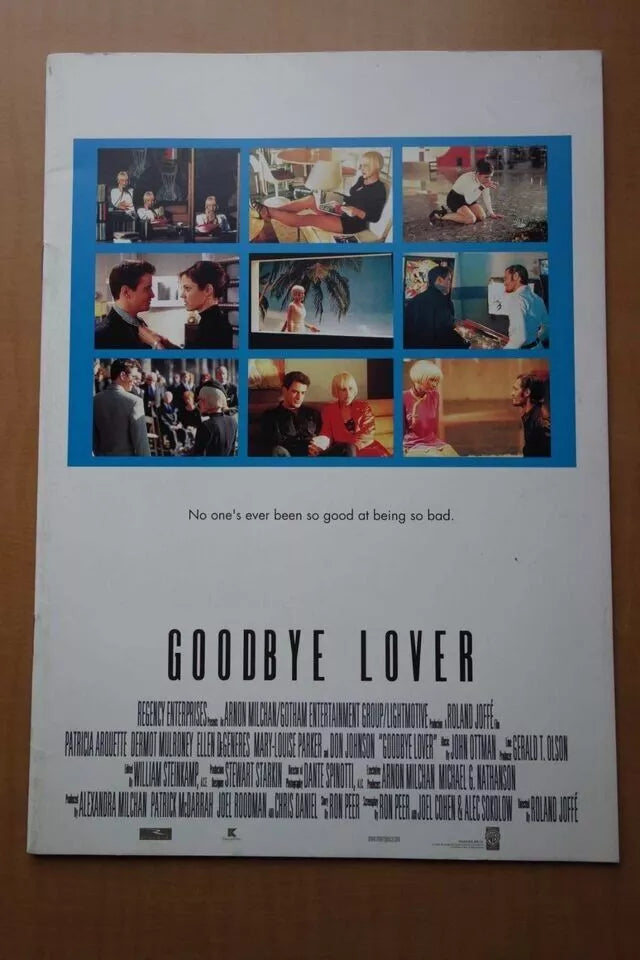 Goodbye Lover Japanese Movie Program Pamphlet 1998